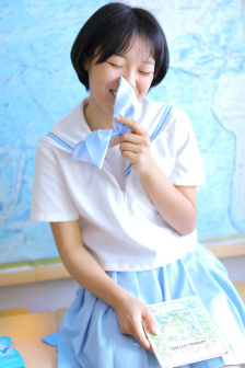 蓝天航空公司空姐王静